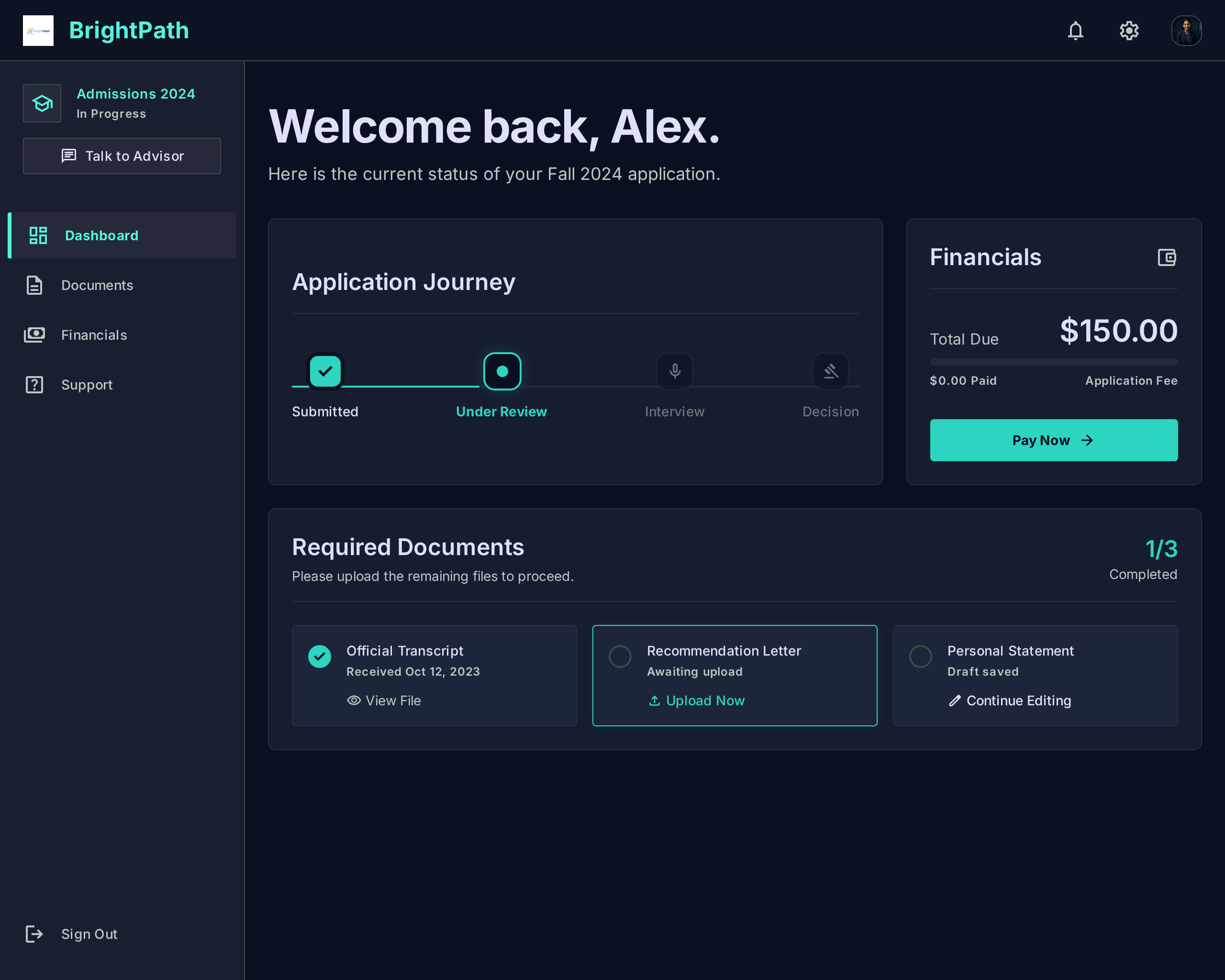 BrightPath product screenshot